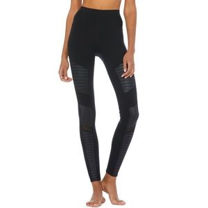 Alo Yoga High Waisted Moto Leggings